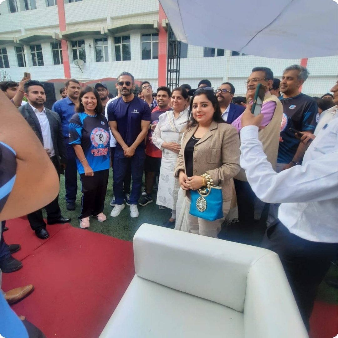 Justice Rekha Palli, DHC<br>Bollywood Actor Mr. Sunil Shetty